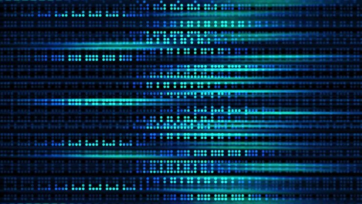 Digital Techno Abstract Motion Graphics Background