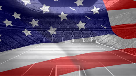 american flag video