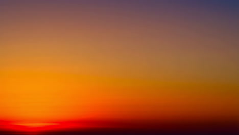 sunset gradient sky