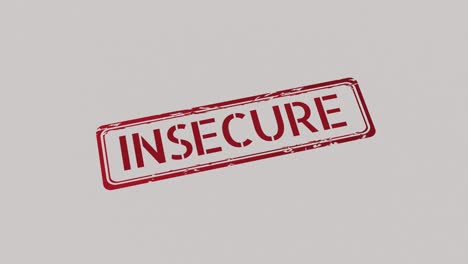 sello inseguro