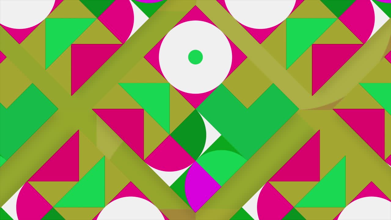 patrón geométrico abstracto con formas coloridas