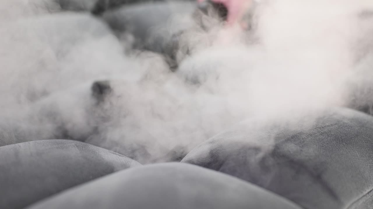 Upholstery steam cleaning