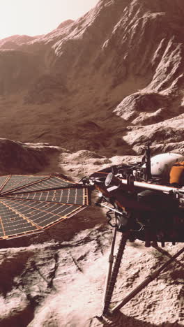 mars rover exploring the red planet