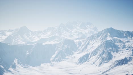 Alpes-Montañas-Desde-El-Aire