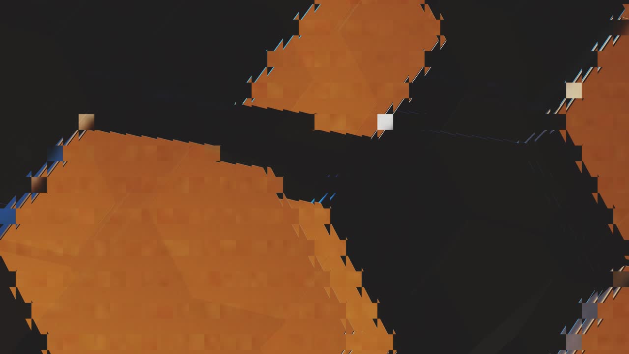 Moving kaleidoscope. 4K motion graphics