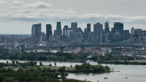 Travel-and-Tourism-in-Montreal-Summertime-aerial