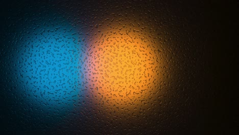 gradually light up of the lights behind the glass, 3d rendering.