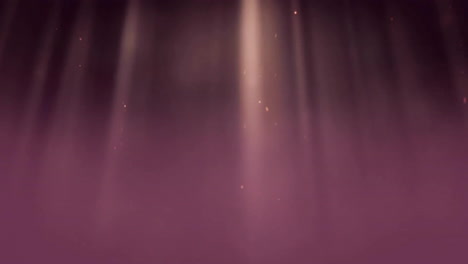 animación de puntos de luz brillantes que se mueven sobre un fondo negro