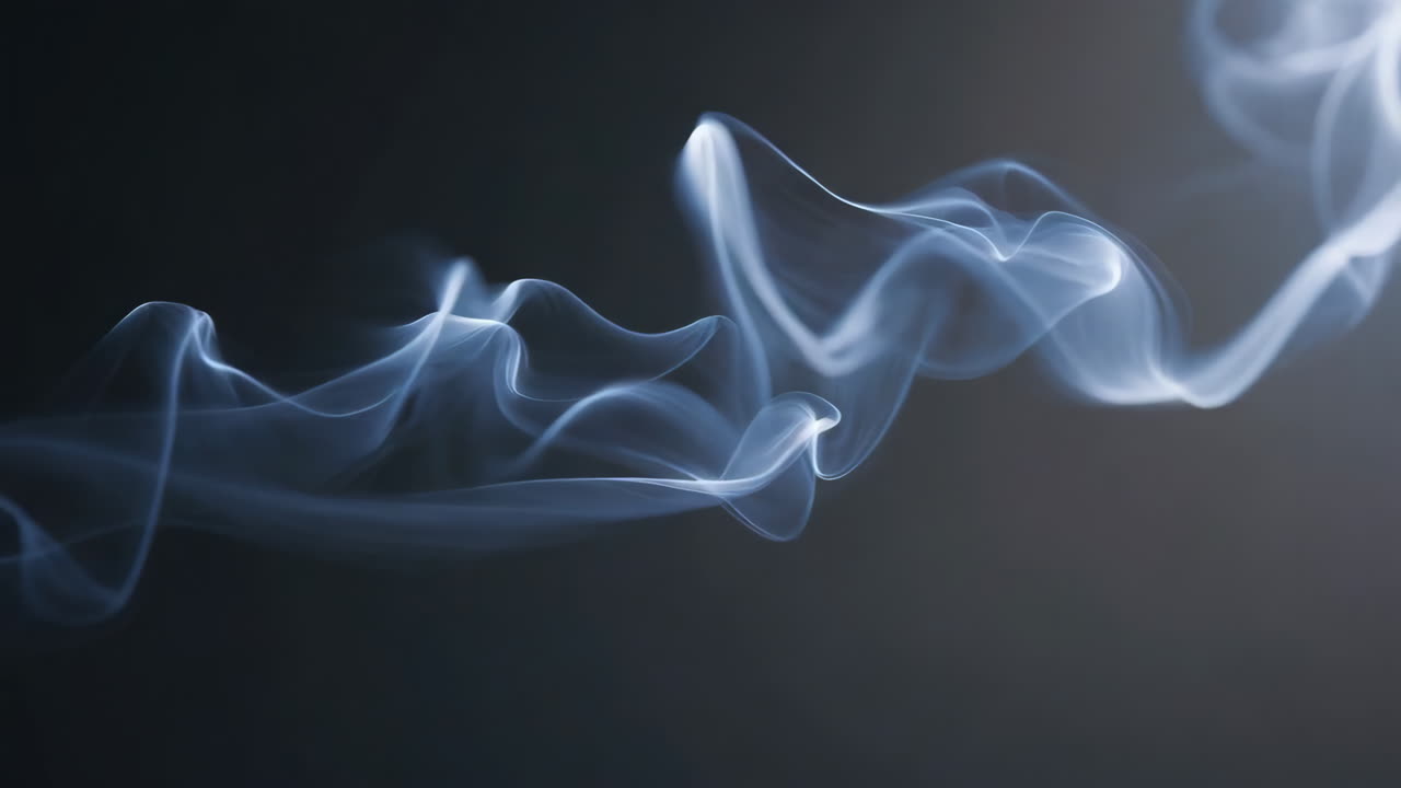 추상적인 연기 패턴