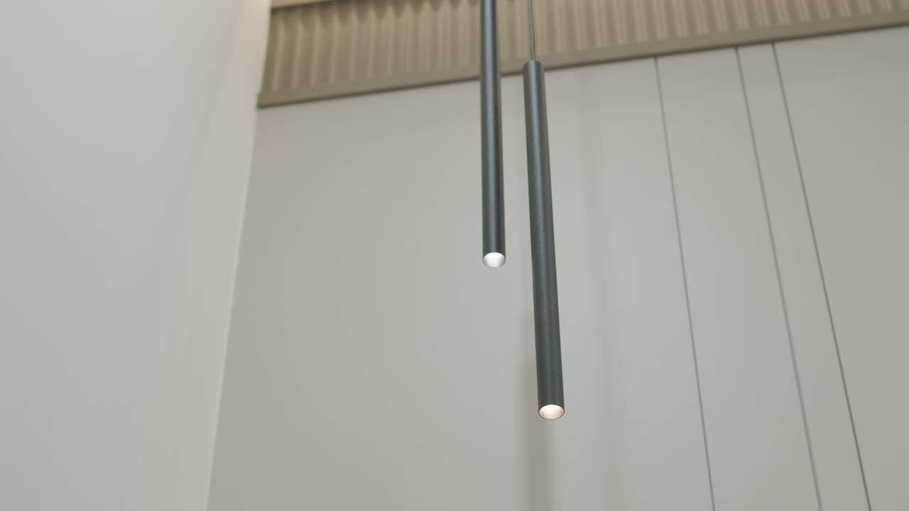 luces colgantes minimalistas modernas con un diseño elegante. las luces de techo elegantes añaden sofisticación a la decoración interior, proporcionando una iluminación elegante en un entorno contemporáneo