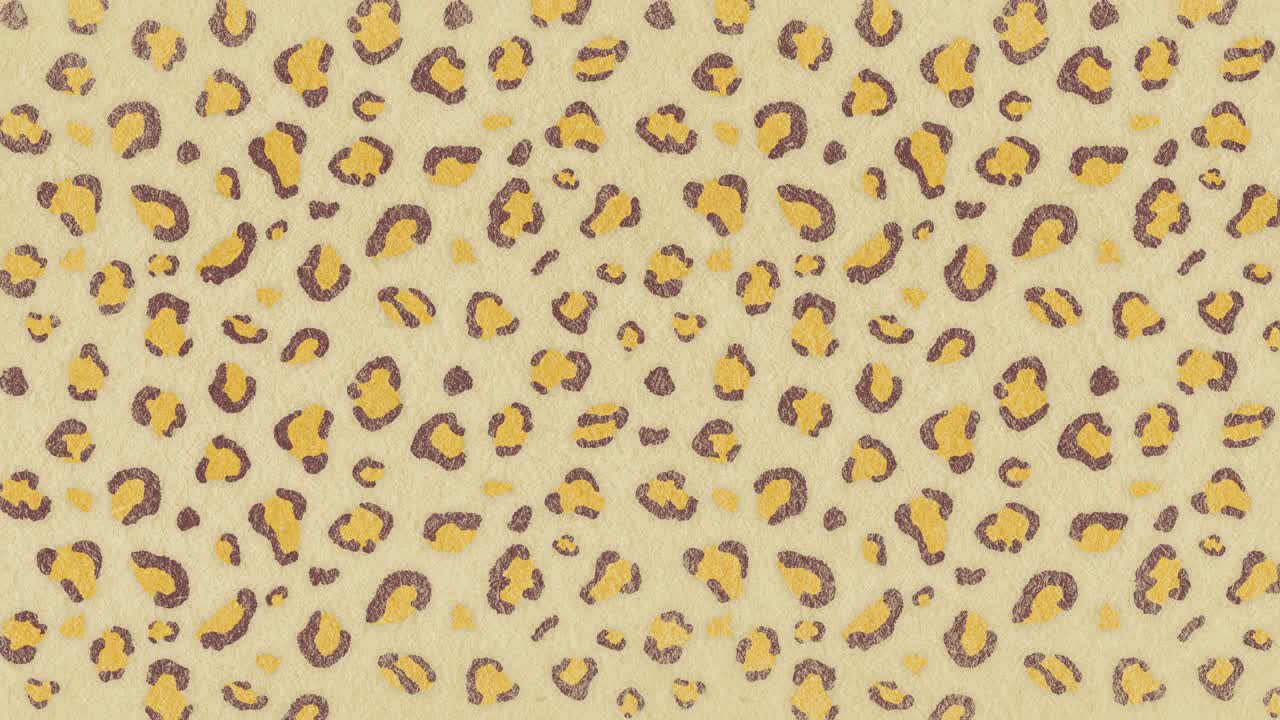 레오파드 패턴 루프 애니메이션 4k 배경