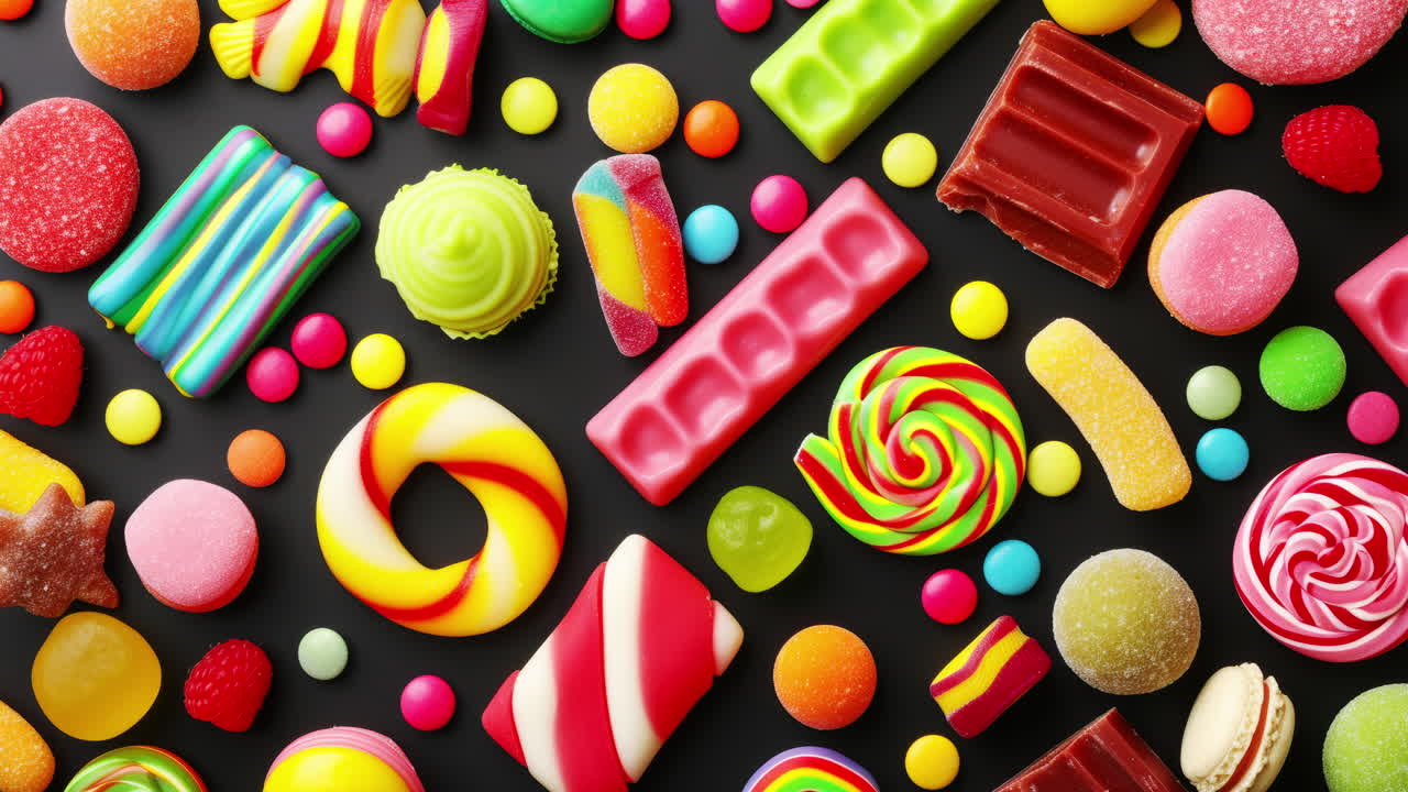 과자 및 사탕 수집