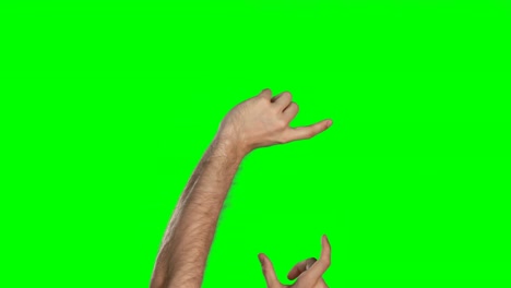 la mano de un hombre tocando la pantalla digital 4k