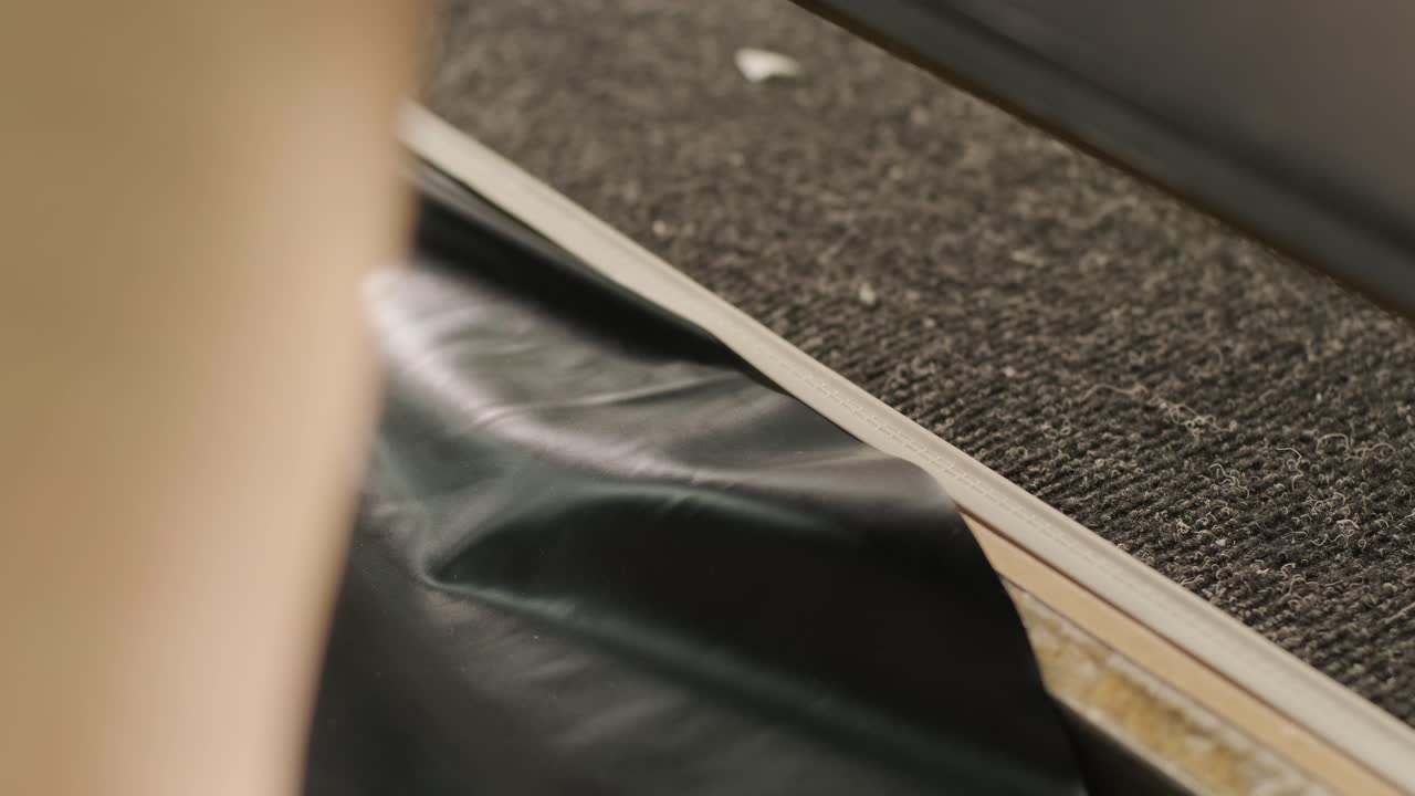 producción de techos extensibles en la fábrica