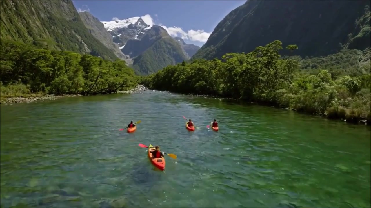 Kayak nei Marlborough Sounds, Isola del Sud, Nuova Zelanda