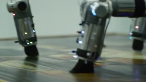 innovative robotic arms engaging in precision artwork restoration, showcasing advanced technology and intricate detail in action on an artistic surface