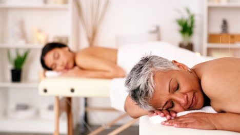 woman, spa and acupuncture in relax for skincare