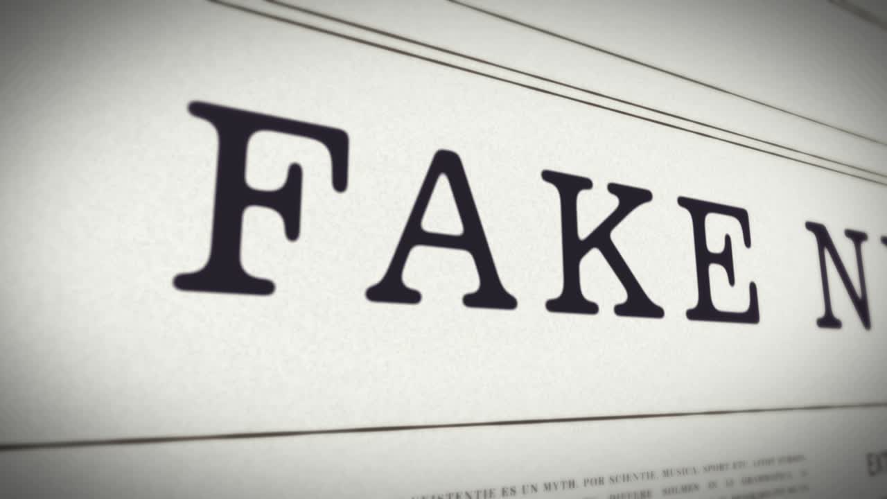 Loopable FAKE NEWS Headlines in Newspapers.