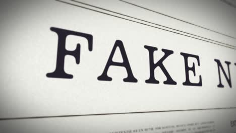loopable fake news headlines in newspapers.
