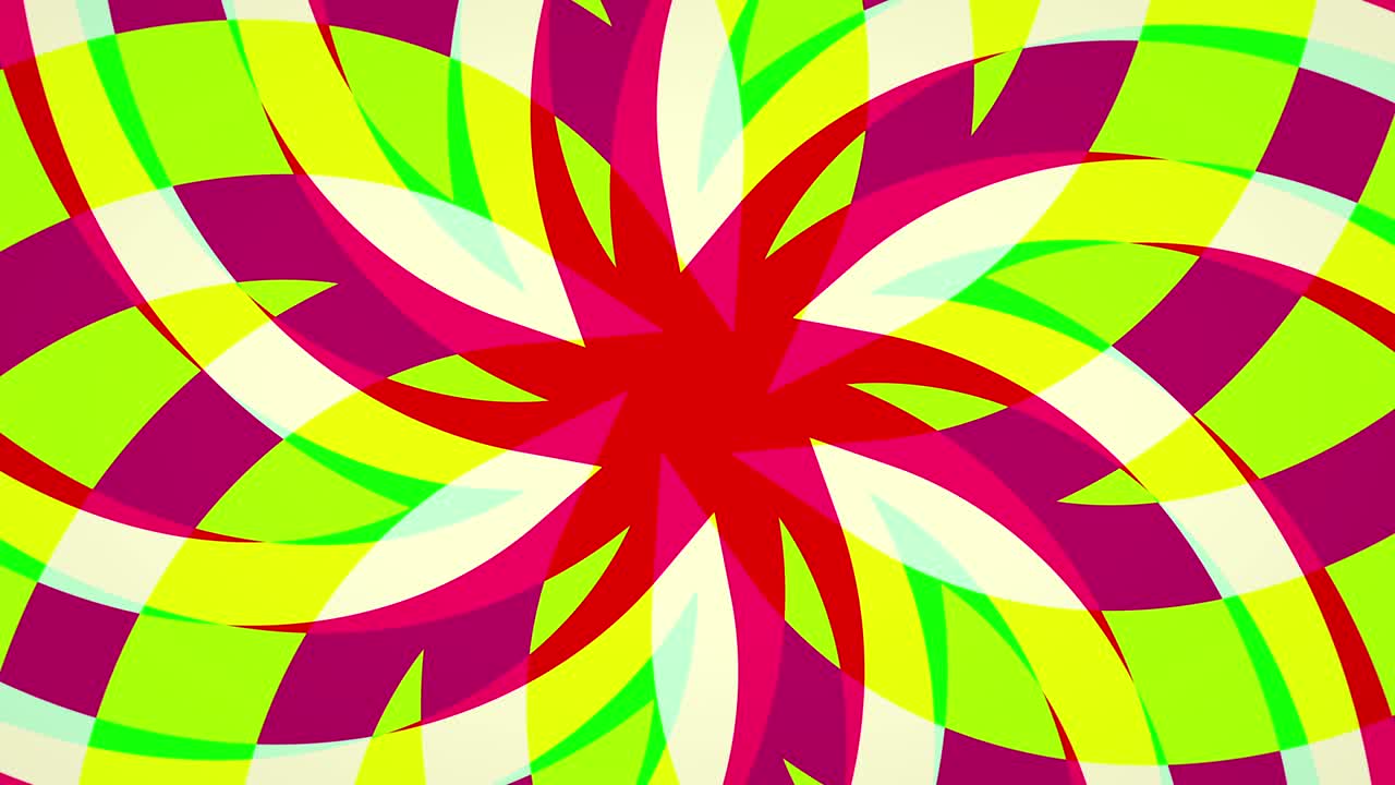 loop de fondo retro psicodélico de los años 70