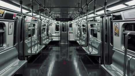 empty subway car