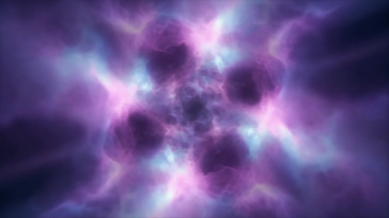 Tunnel Portale Energetico Astratto Viola e Blu