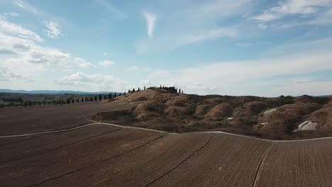 los campos asombrosos de la toscana italia