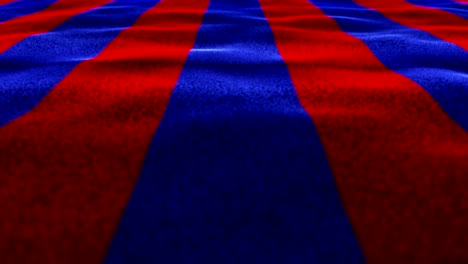 red and blue, textile carpet background, still camera, loop