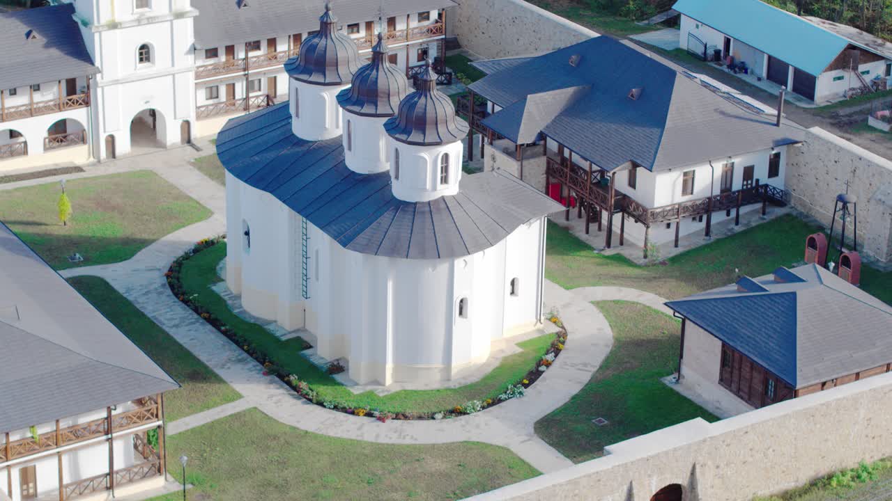 Monastery Aerial View