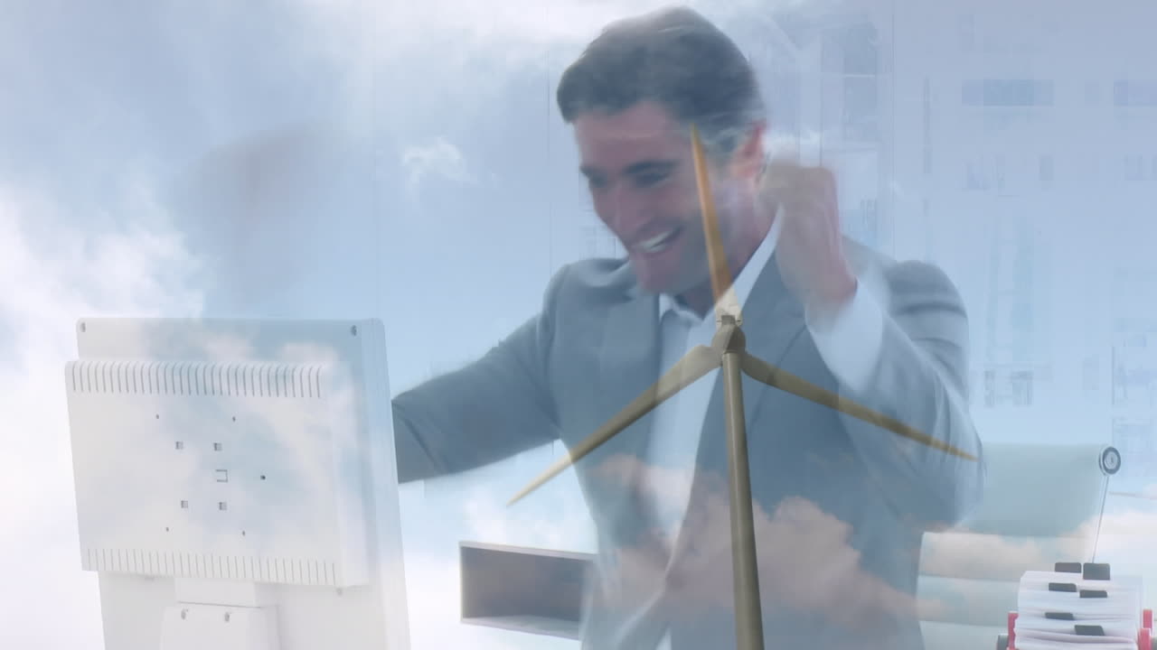 풍력 터빈과 사업가들에 대한 통계처리 활성화