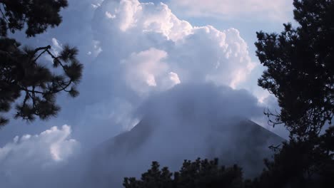 active volcán fuego early in the morning in guatemala 6