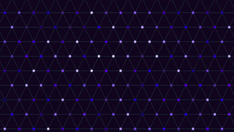 elegant green and white dot pattern on black background