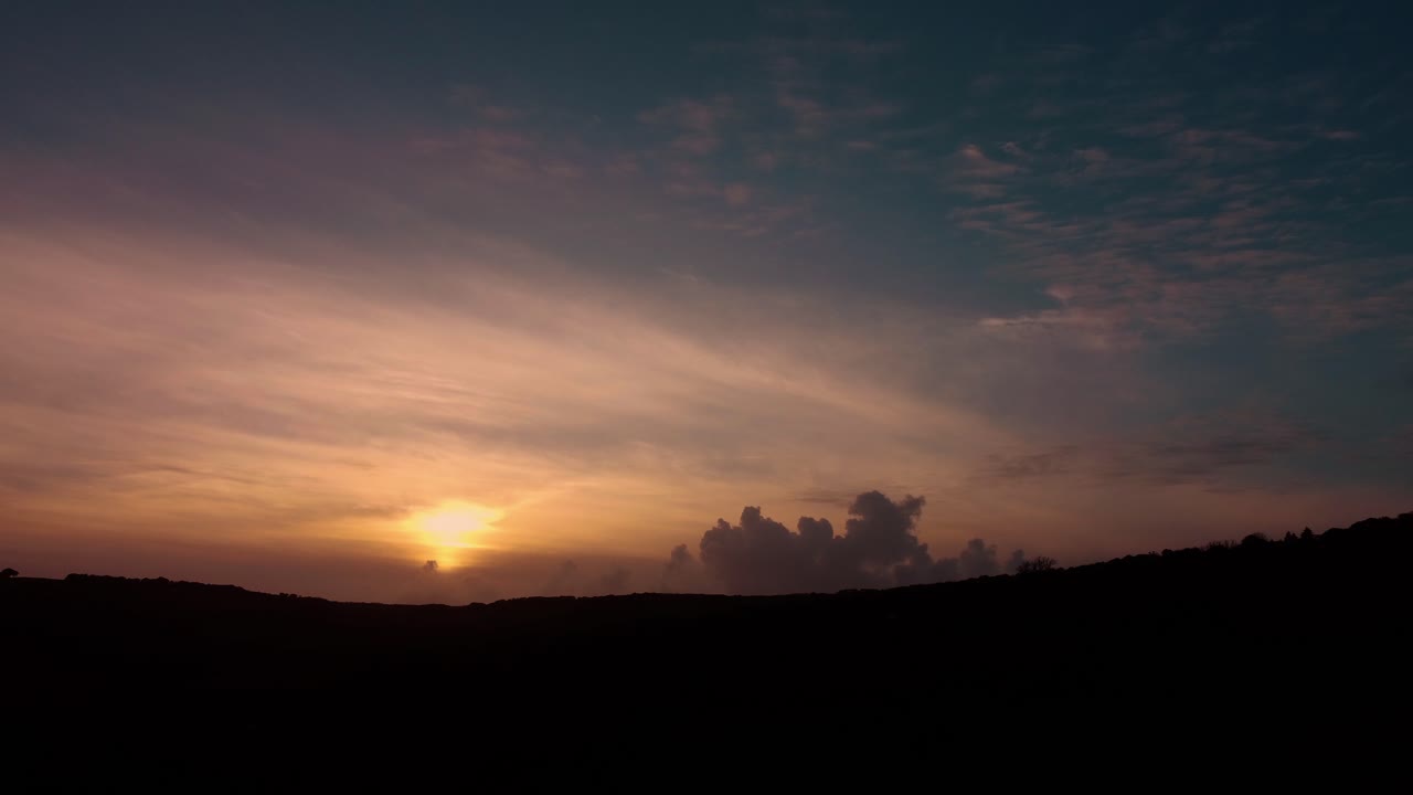 Sunset over the Hills