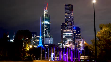 federation bells timelapse, melbourne public art music bell in melbourne city