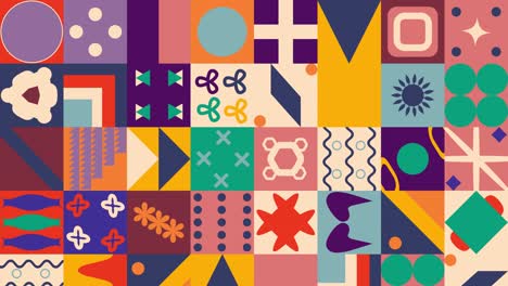 colorful geometric abstract pattern background