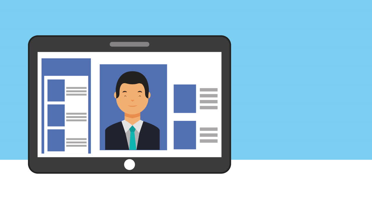 tecnología de medios sociales con la mano usando tableta