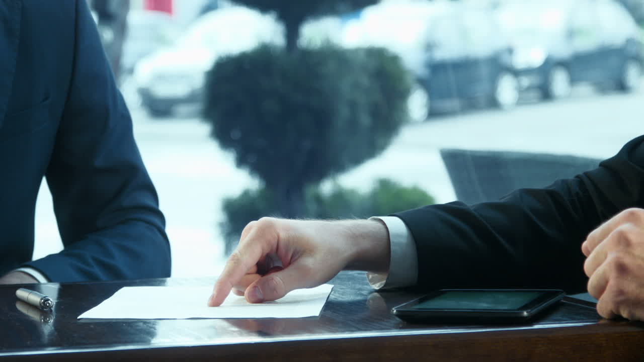 Business agreement and negotiation