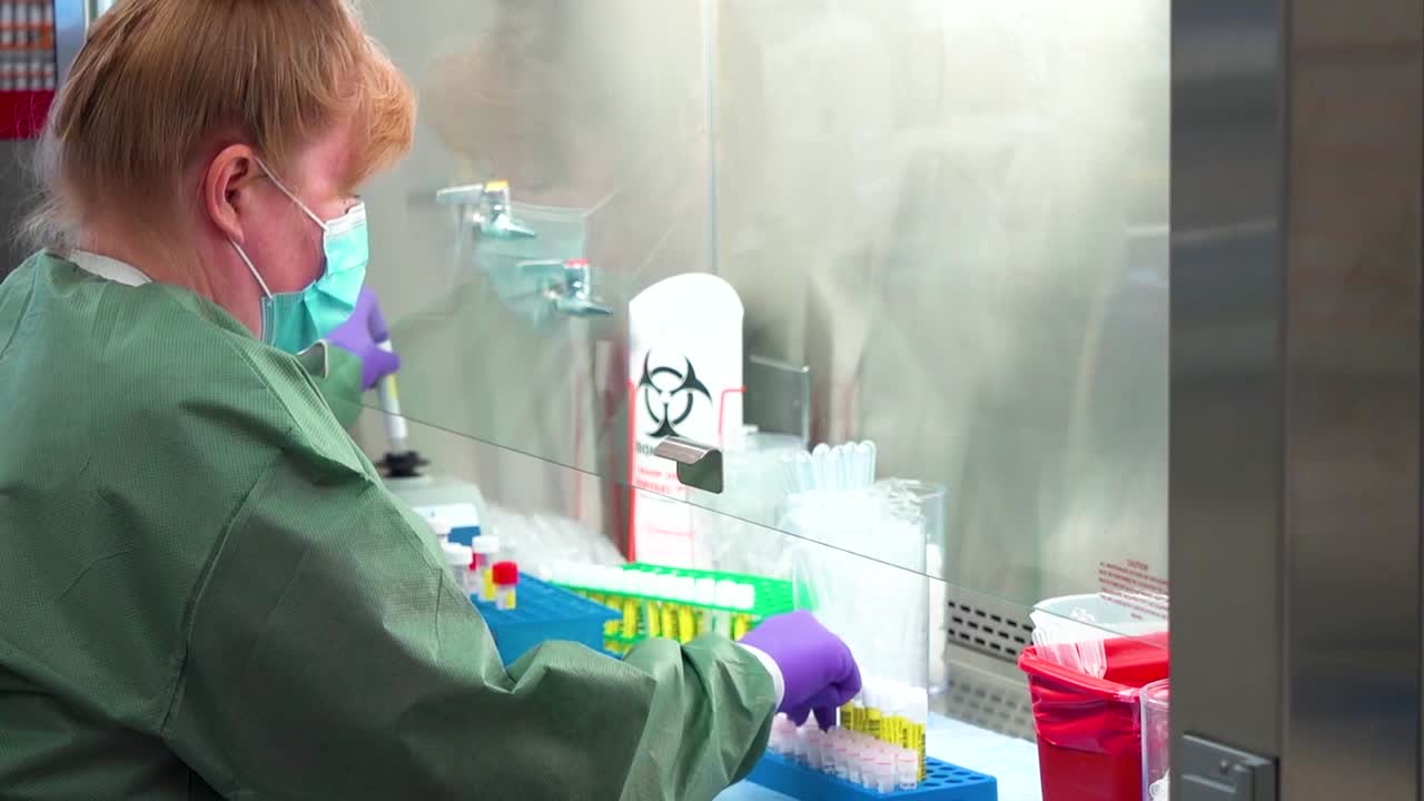 laboratorio de epidemiología de investigación de la fuerza aérea en wrightpatterson afb prueba y procesa muestras de covid19 en ohio 11
