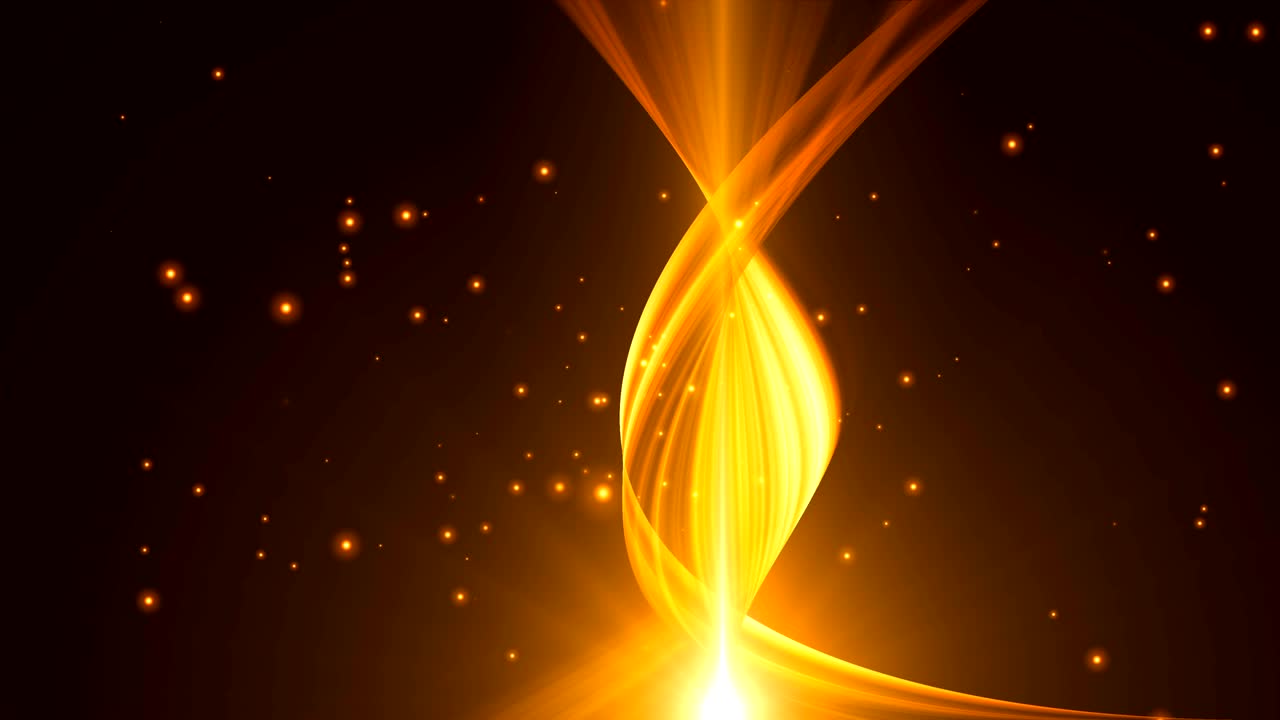 파동하는 과 입자 추상적인 배경