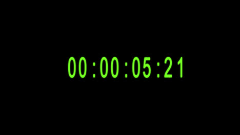 Countdown,-Digitale-Uhrzeit,-Digitaler-Timer,-Zeitraffer-Animation-Mit-Alphakanal