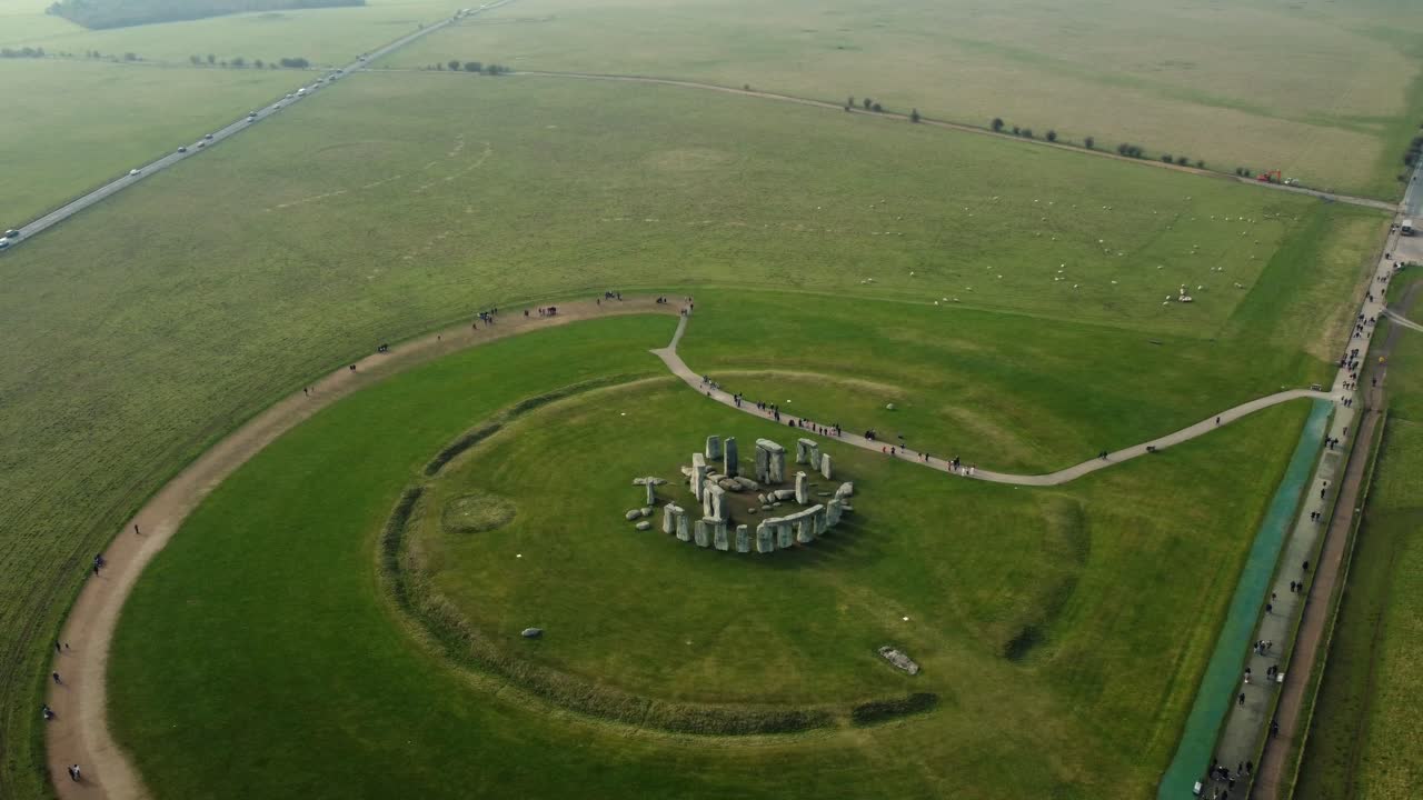 Aerial View of Stonehenge