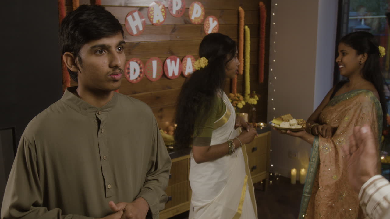 Celebrating Diwali with Family and Friends