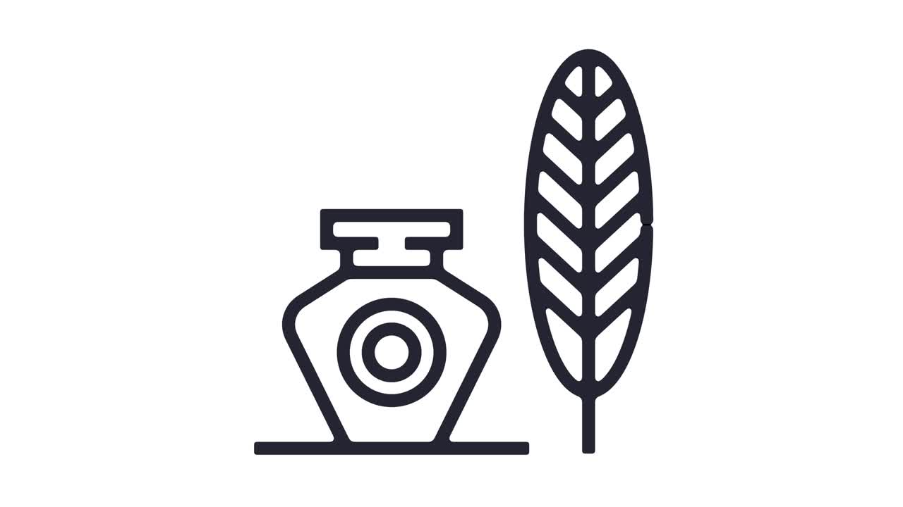 animación del icono del guión