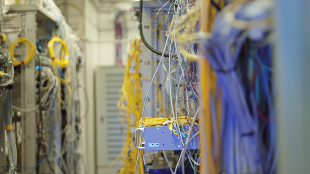 Server Racks in Data Center