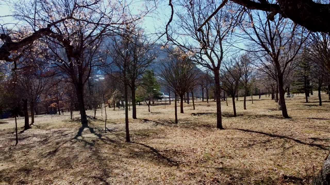 몽 도팽 요새의 가을