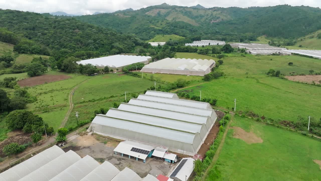 Vegetable greenhouse in Ranco Arriba, Ocoa, Dominican Republic