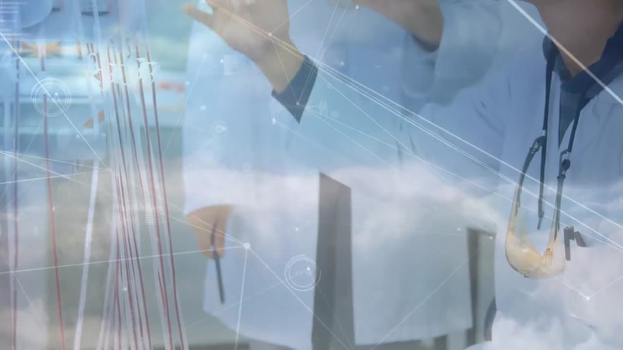 의사들에 대한 연결 네트워크와 데이터 처리의 활성화