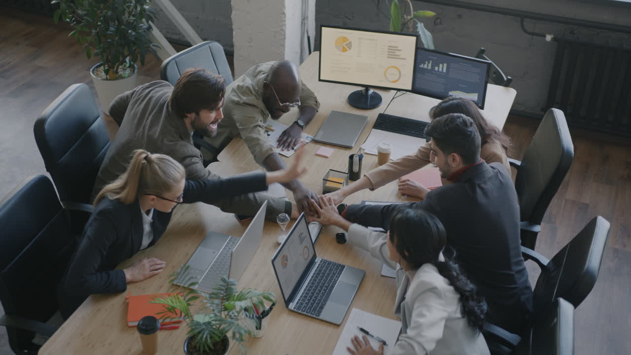 Business Team Meeting in Progress