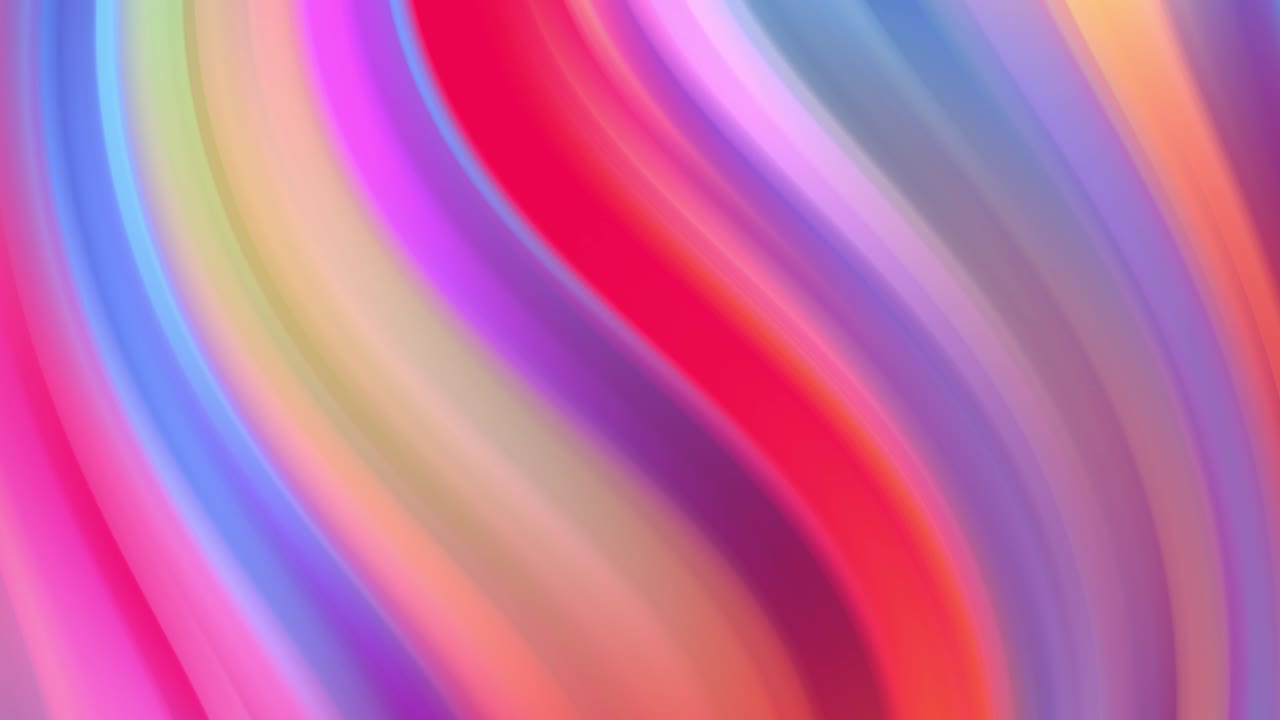무지개 색의 그라디엔트는 순환적으로 루프로 이동합니다. 휴일 프레젠테이션 또는 모션 디자인 스타일의 트렌디한 물건을 위해 원활한 루프 애니메이션과 함께 4k 아름다운 추상적인 배경입니다.