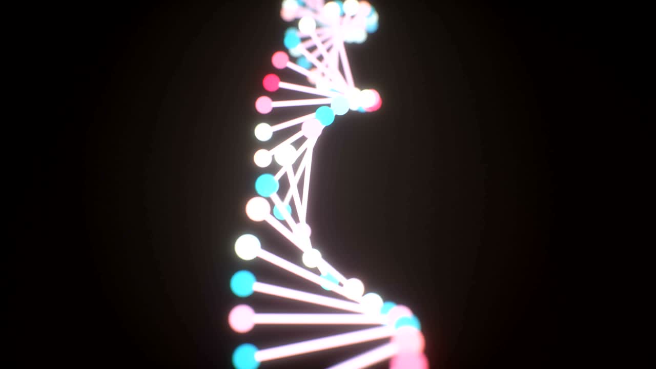 4k es una hélice de adn abstracta.